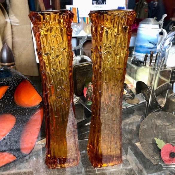 Whitefriars Pair of Vase